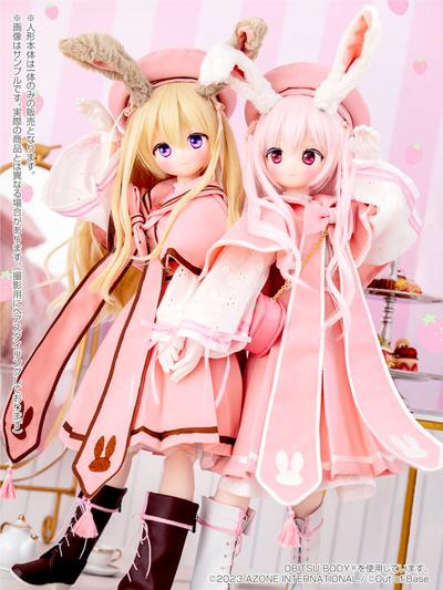 Кукла 1/3 stj x Iris Collect petit Urara -Fluffy strawberry bunny- Strawberry Chocolate ver.