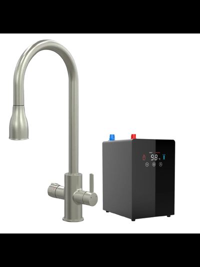 Система мгновенного кипячения воды 4в1 AQUAHOT TURIN BN (нержавеющая сталь)