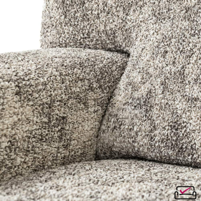 Чехол на классический угловой диван Верона МОЗАИКА БЕЖЕВЫЙ. ЗАЩИТА ДЛЯ МЯГКОЙ МЕБЕЛИ ОТ ЖИВОТНЫХ. ИТАЛИЯ