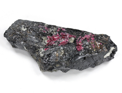 Эгирин черный, Эвдиалит, Кольский п-ов, Хибины (64*26*20 мм, 55 г) №26264