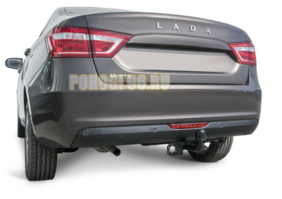 Фаркоп, шар A, 1000/75 кг. Berg для Lada Vesta SE/SW (вкл. Cross) (Кроме версии NG), 2015-2022