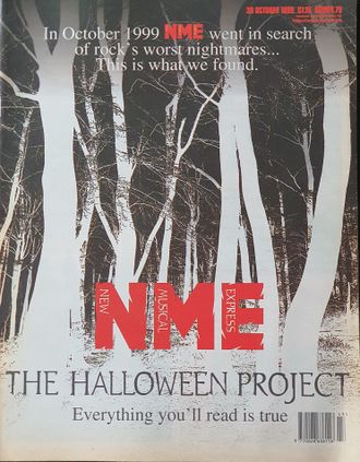 NME Magazine 30 October 1999 The Halloween Project Cover Archive Иностранные журналы, Intpressshop