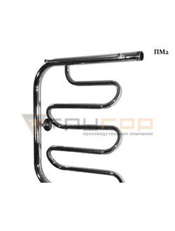 Полотенцесушитель водяной П-образный с полкой Тругор ПМ1 ПМ2