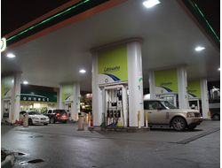 Реклама на АЗС в районе Нагорный