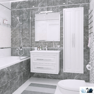 Плитка настенная Laparet Crystal серый 30 х 60 см