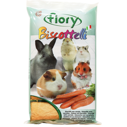 Fiory (Фиори) Biscottelli бисквиты для грызунов с морковью, 35 г
