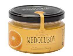 Крем-мёд Медолюбов с апельсином 250мл
