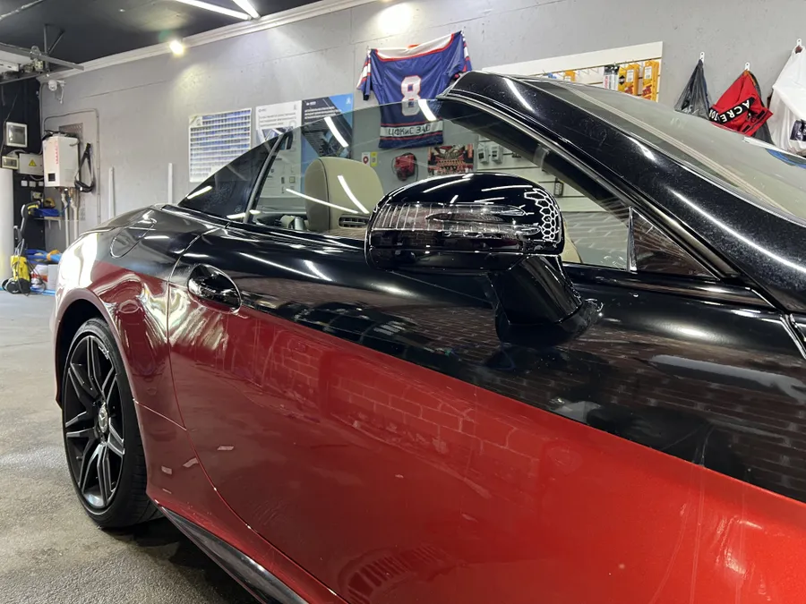 тонировка передней полусферы пленкой Quantum 80%