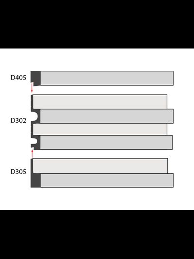 Молдинг DECOMASTER D305 к 3D панели D302