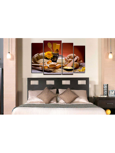 Модульная картина "Домашний вкус"