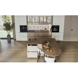 Модульная кухня Этна Алебастр