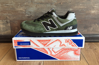 Кроссовки New Balance 574 Green/Black