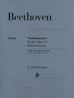 Beethoven. Konzert D-dur op.61 f?r Violine und Orchester: f?r Violine und Klavier