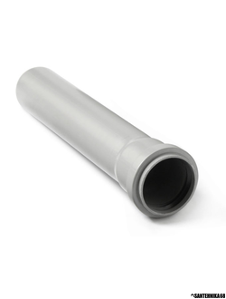 Труба для внутренней канализации ПОЛИТРОН Политэк диаметр 50 длина 150 250 500 750 1000 1500 2000 3000 мм