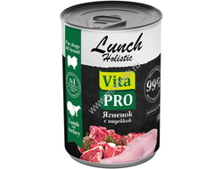 VITA PRO LUNCH 400 г консервы для собак ягненок с индейкой