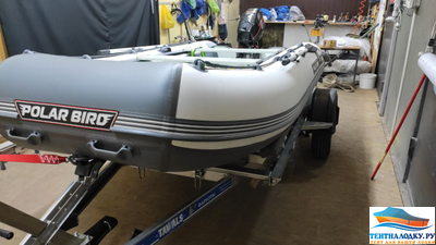 Тент на лодку Polar Bird модель PB-360M New Merlin (Кречет) пол-стеклокомпозит