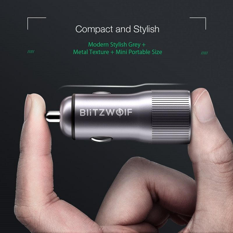 Автомобильное зарядное устройство BlitzWolf BW-SD2