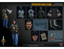 Боец отряда "Дельта", операция "Орлиный коготь" 1980 г - Коллекционная ФИГУРКА 1/6 scale U.S. ARMY DELTA FORCE 1980 OPERATION EAGLE CLAW (UD9026) - UJINDOU