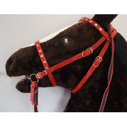 УЗДА КОЖАНАЯ(С РЕГУЛИРОВКОЙ РАЗМЕРА ОТ COB ДО FULL)