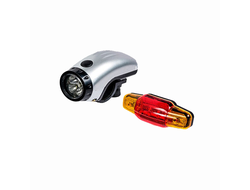 Набор фара передняя + стоп задний