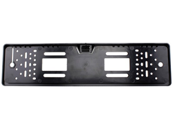 камера в рамке номерного знака