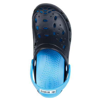 Сабо ХК "СИБИРЬ" чёрно-голубые (р.36)