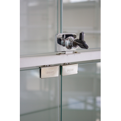 (TSV 903) Витрина пристенная со шкафчиком