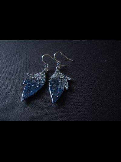 Серьги с крылышками феи Грёз
