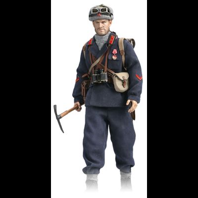 Советский горный стрелок  - Коллекционная ФИГУРКА 1/6 scale  WWII Soviet Mountain Infantry Officer (AL100042) - ALERT LINE