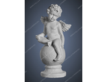 Скульптура Ангел на шаре