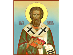 Валентин Интерамский, Священномученик, епископ Италийский. Рукописная икона.