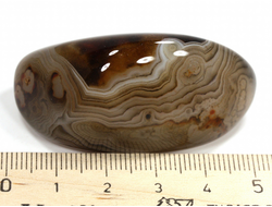 Сердолик, сардоникс, полировка, Индия (50*26*26 мм, 45 г) №28994