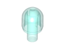 Bar with Light Bulb Cover Bionicle Barraki Eye, Trans-Light Blue (58176 / 6081343 / 6171877 / 6507870)