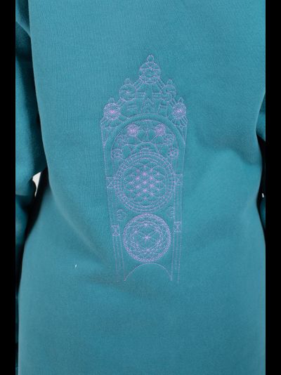 Платье спортивное с капюшоном "Прялка Времени"