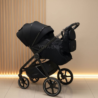 Детская коляска 3 в 1 Luxmom 812 Черный