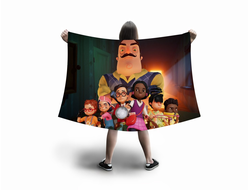 Флаг большой Привет Сосед/ Hello Neighbor №22