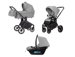 Коляска 3в1 Carrello Epica CRL-8511/1 Silver Grey 2025