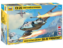 Сборная модель: (Звезда 4807) Советский штурмовик Су-25