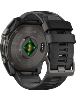 Часы Garmin Fenix 8 -51mm Sapphire Titan DLC 010-02905-63