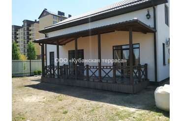 Терраса и ограждения ДПК