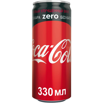 Напиток Coca-Cola Zero газированный 0.33 л