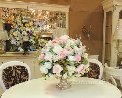 Декоративная композиция - Асфея волшебная - из искусственных цветов № КВВ002 - Купить на АОАБУКЕТ