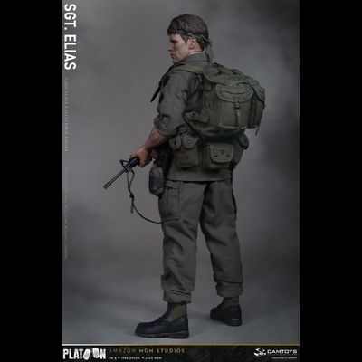 ПРЕДЗАКАЗ - Сержант Элиас Гродин ("Взвод", Platoon) - Коллекционная ФИГУРКА 1/6 scale Platoon Sergeant Elias (DMS047) - DAMTOYS ?ЦЕНА: 31700 РУБ.?