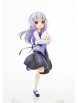 Фигурка 1/7 Чино Кафу (Chino Kafuu Cafe Style)