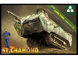 Сборная модель: (Takom 2012) Французский тяжелый танк St.Chamond