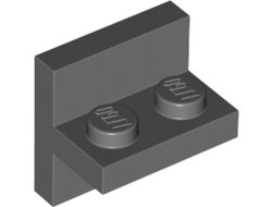 Bracket 2 x 2 - 1 x 2 Centered, Dark Bluish Gray (41682 / 6250018)