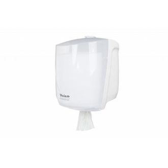 Диспенсер для рулонных полотенец с центральной вытяжкой Veiro Professional EasyRoll пластиковый белый