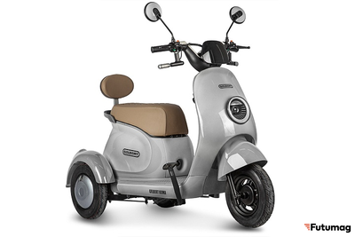 Электротрицикл Rutrike Gelbert Ogma 48V/60V 650Вт серый