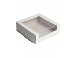 Короб картонный 225*225*60 с окном