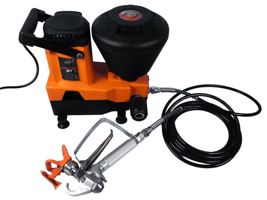 Комплектация - ASPRO JET 1500 краскораспылитель - в сборе